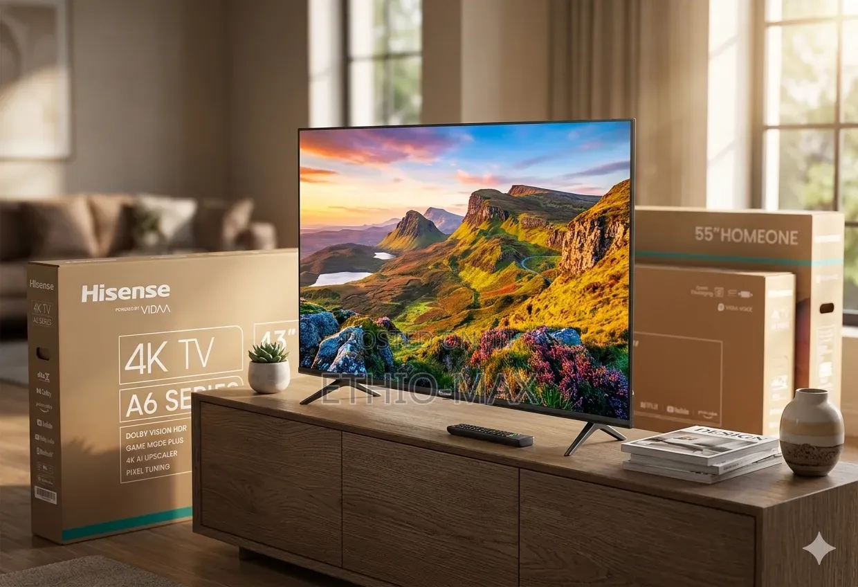 Hisense 43” Smart Vidaa Tv – Uhd A6 Series