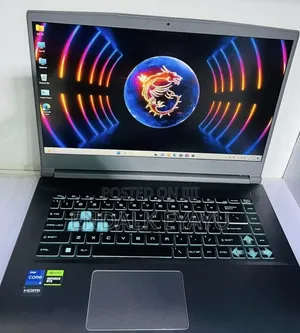 New Laptop MSI 16GB Intel Core i5 SSD 512GB