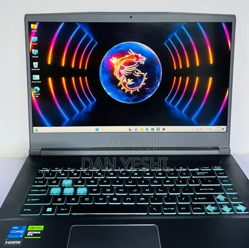 New Laptop MSI 16GB Intel Core i5 SSD 512GB