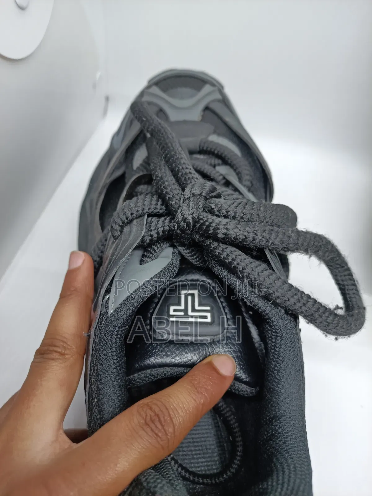 Tcellers Black Track Sneakers