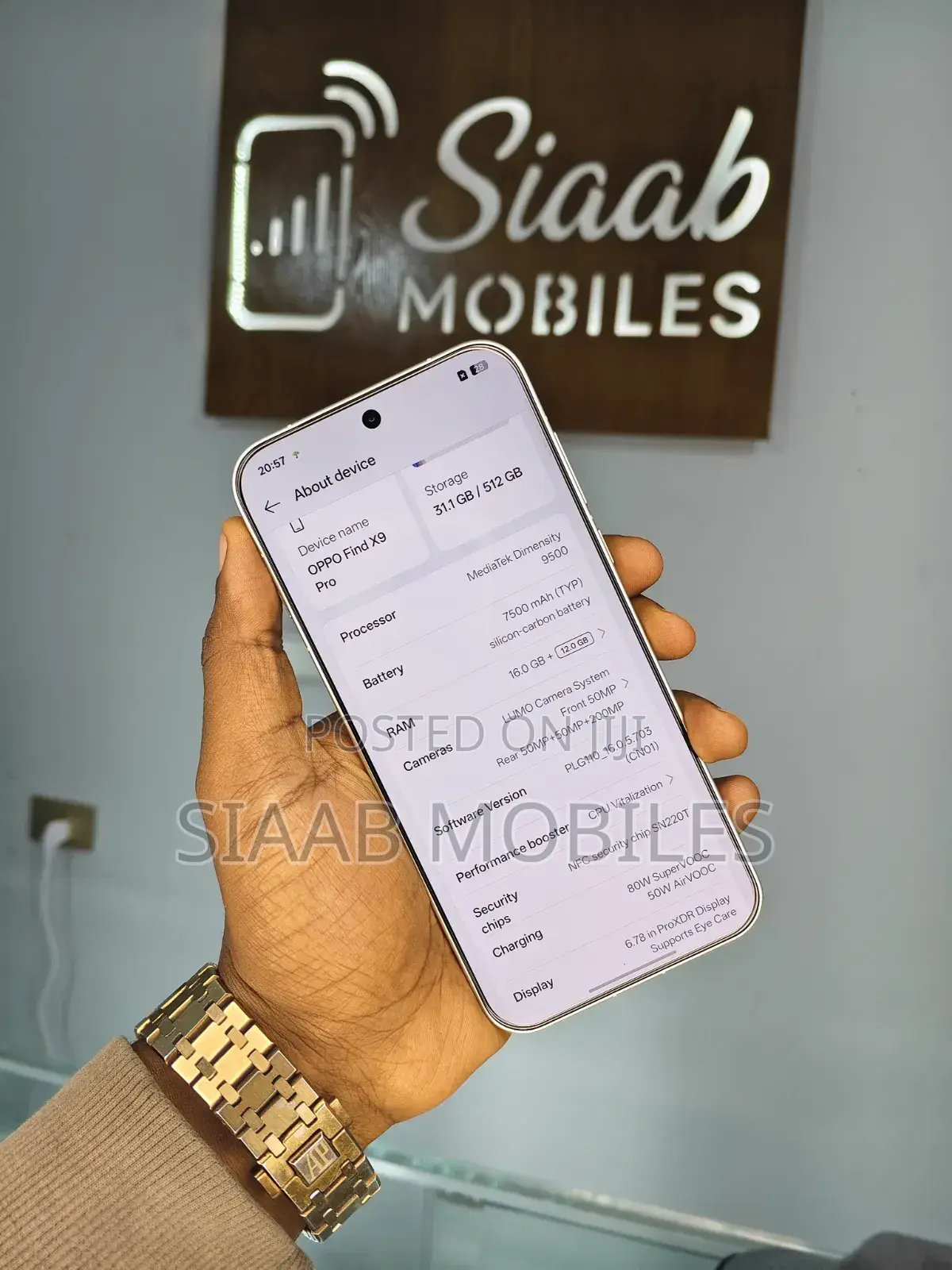 New Oppo Find X9 Pro 512 GB White