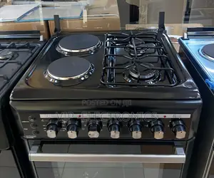 Kumtel Oven 60x60 Free-Standing Cooker 2 Gas 2 Electric Hotplates