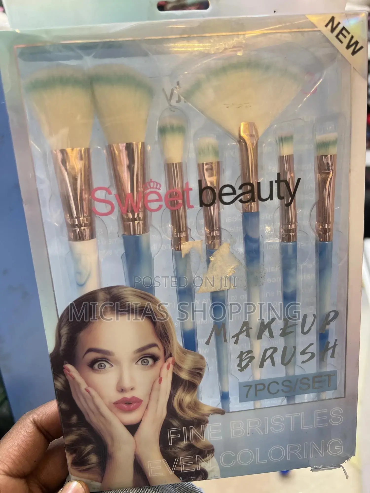 Orginal Sweet Beauty Makeupe Brush 7pcs in Set