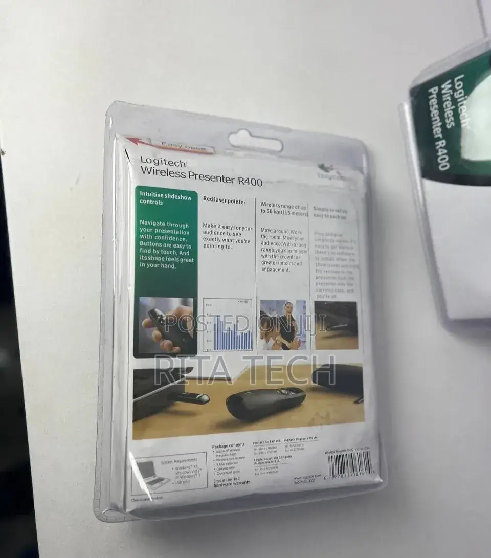 Logitech R400 Wireless Presenter