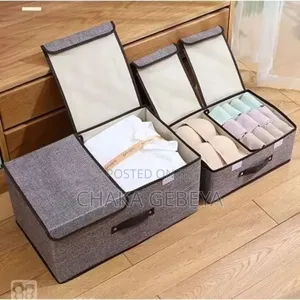 Closet Organizer Box – Keep Sweaters, Jeans, Toys Tidy