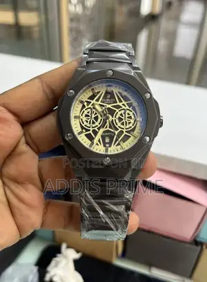 Hublot Luxury Men’S Watch – Premium Stainless Steel Fashion Watch