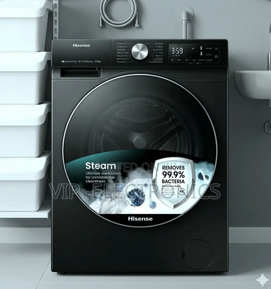 Hisense Automatic Washing Machine 12/8kg Twin Tub Powerful Washer