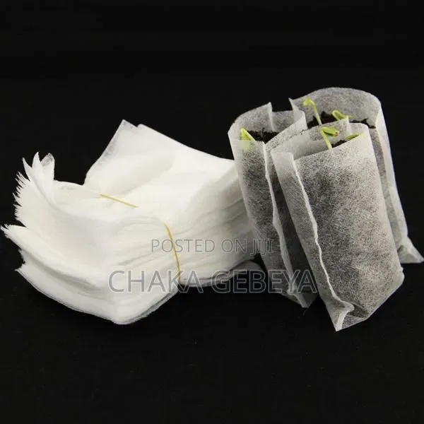 100-piece Tea Filter Bags - Drawstring, For Loose Tea Spices
