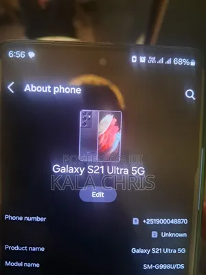 Samsung Galaxy S21 Ultra 5G 256 GB Black