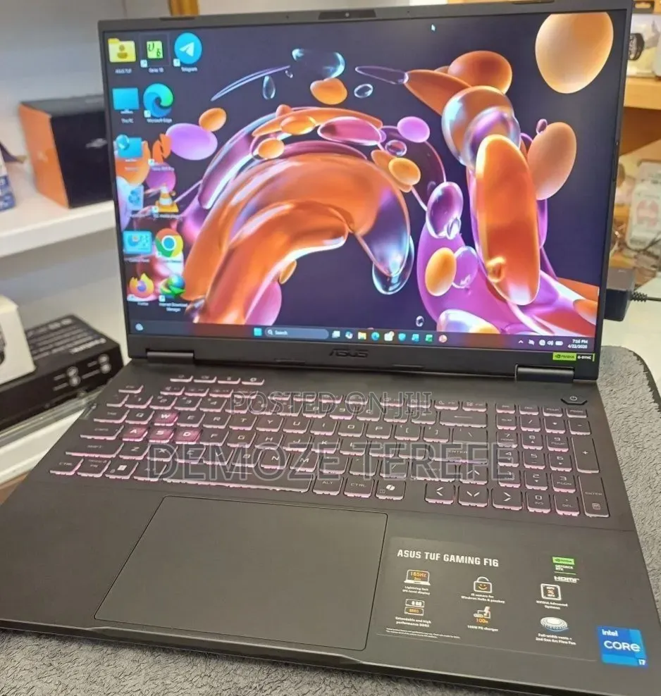 New Laptop Asus TUF Gaming A15 32GB Intel Core i7 SSD 1T