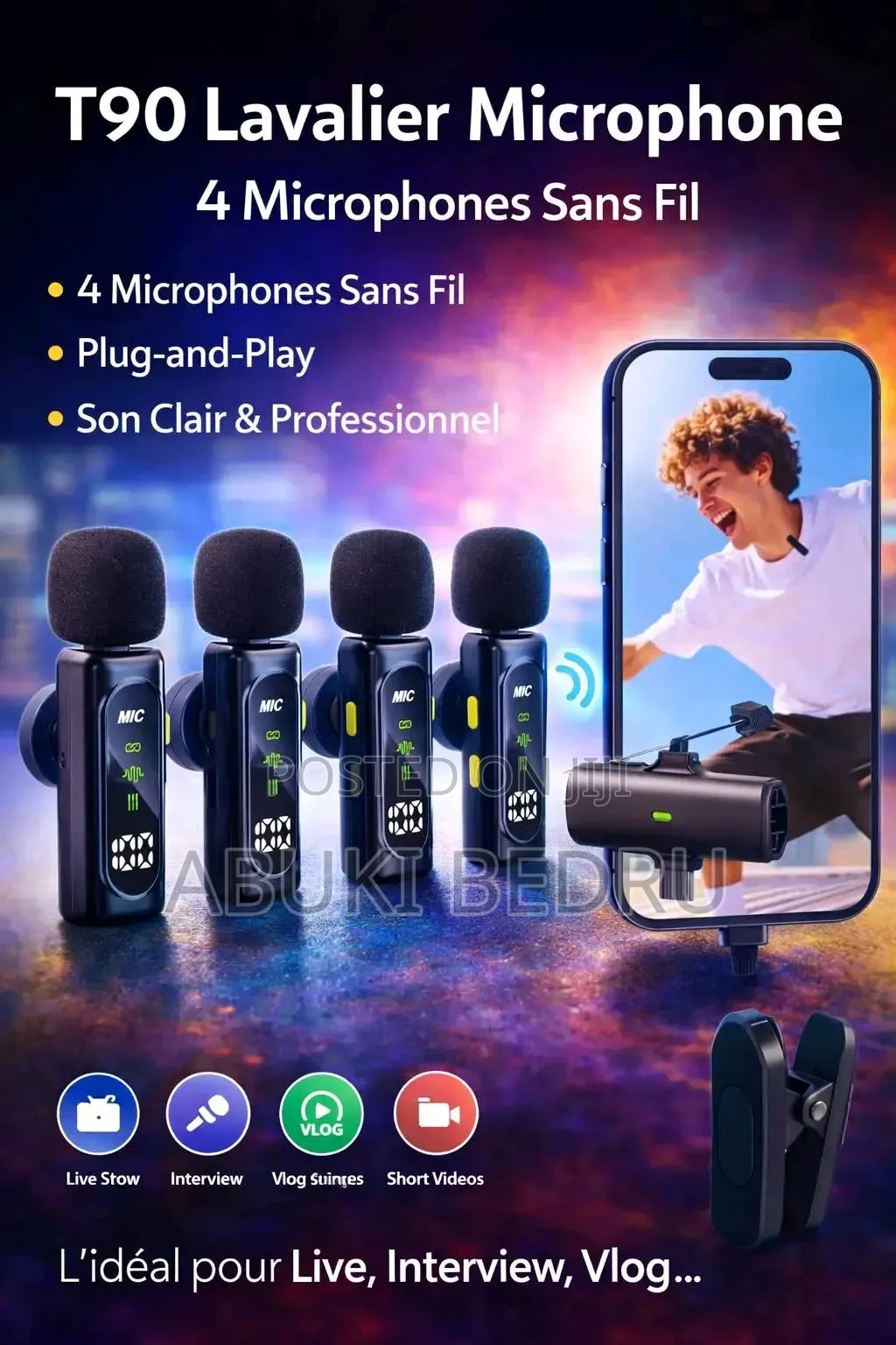 T90 Lavalier Microphone