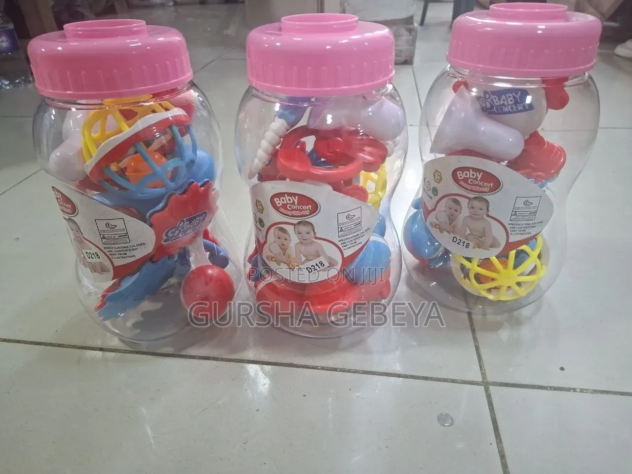 9 in 1 መጫወቻ የድድ ማከኪያ Smart Rattle