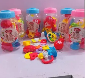 9 in 1 መጫወቻ የድድ ማከኪያ Smart Rattle