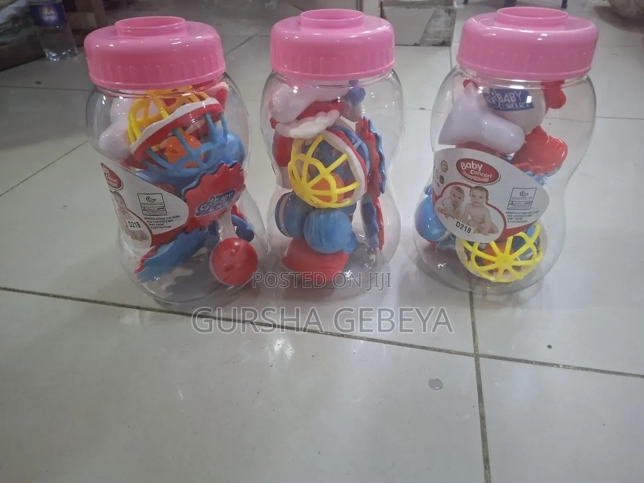 9 in 1 መጫወቻ የድድ ማከኪያ Smart Rattle