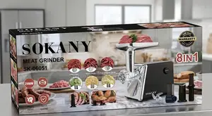 Sokany Electric Meat Grinder 8 in 1 – Multi Function Power | Best