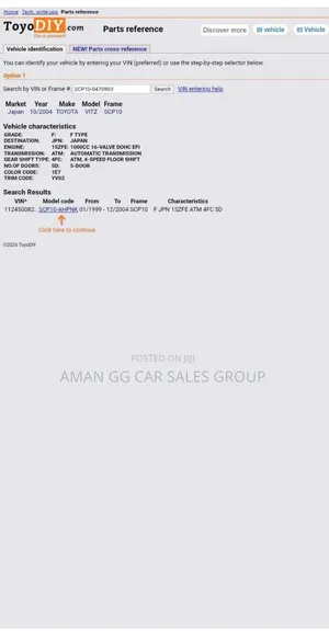 Toyota Vitz 2004 Silver