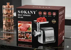 Sokany Sk-088 Meat Grinder – Stainless Steel | Strong Performance