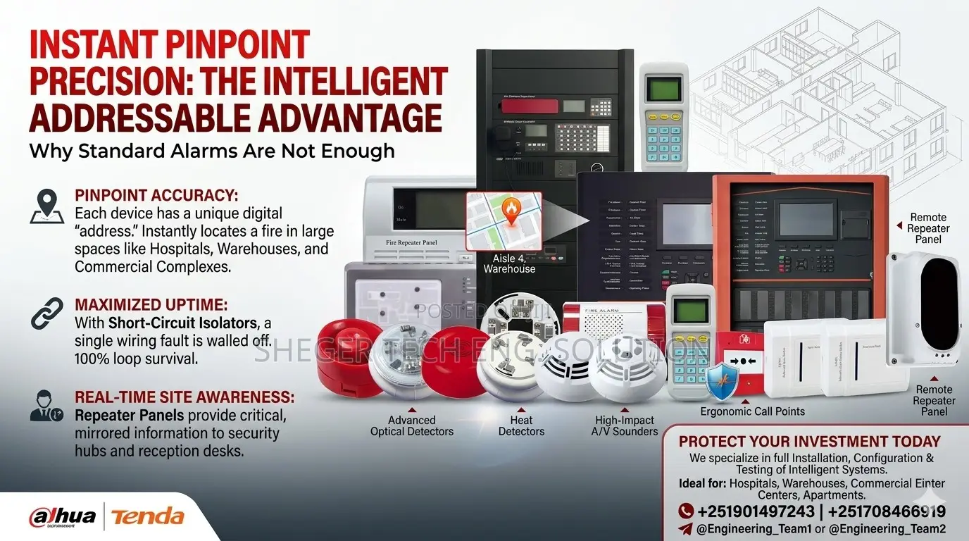 Intelligent Fire Alarm System Installation and Configuration