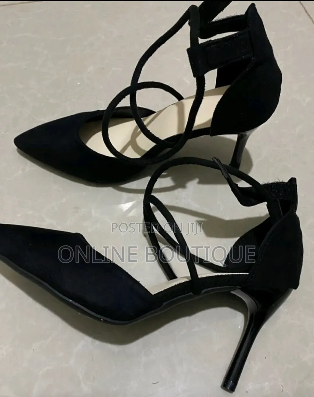 Velvet Heel Shoe