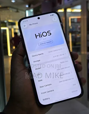 New Tecno Camon 50 Pro 256 GB Gray