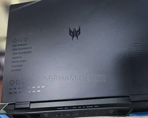 New Laptop Acer Predator Helios Neo 16 16GB Intel Core i9 SSD 1T