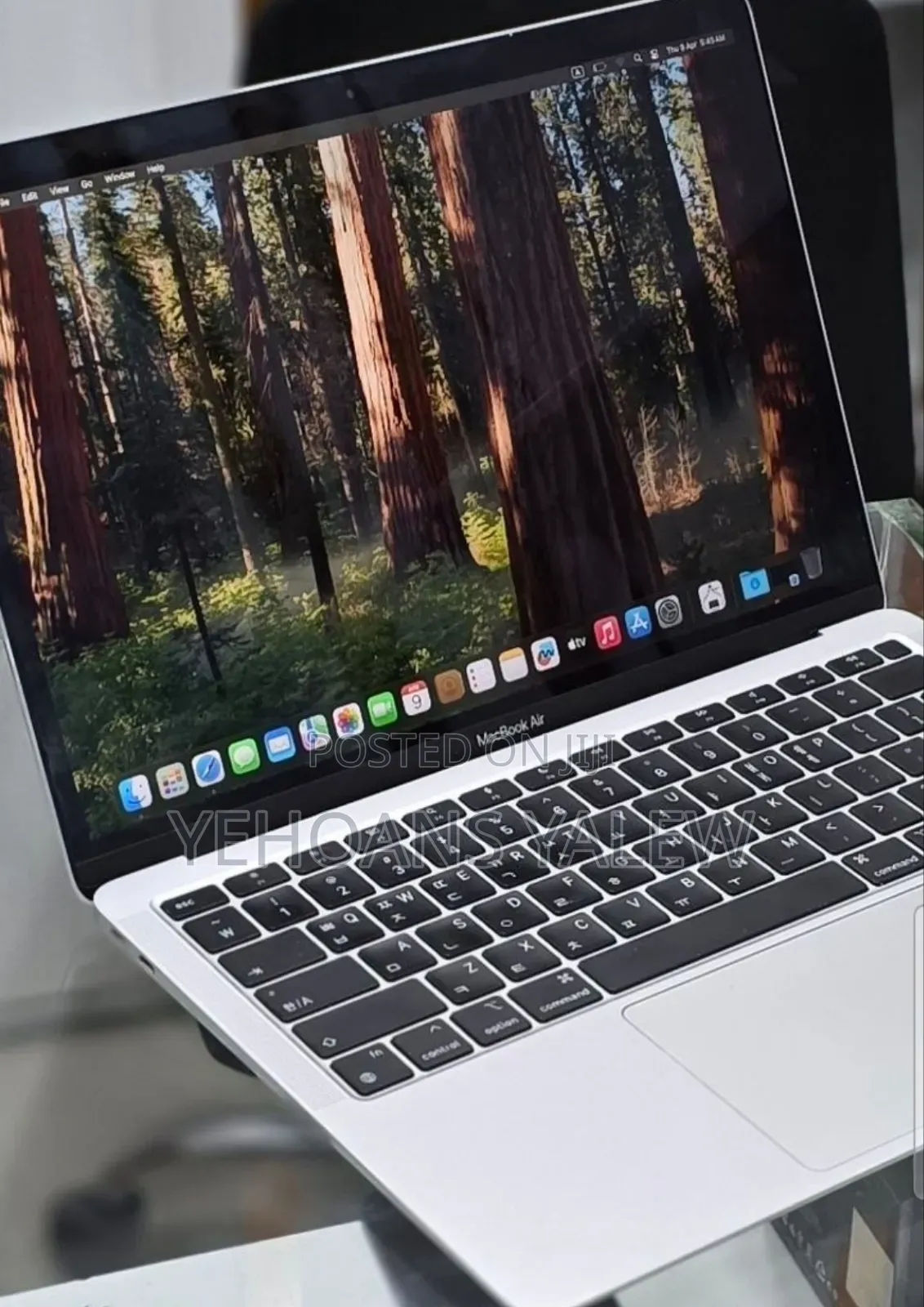 New Laptop Apple MacBook Air 2020 M1 8GB Apple M1 SSD 512GB