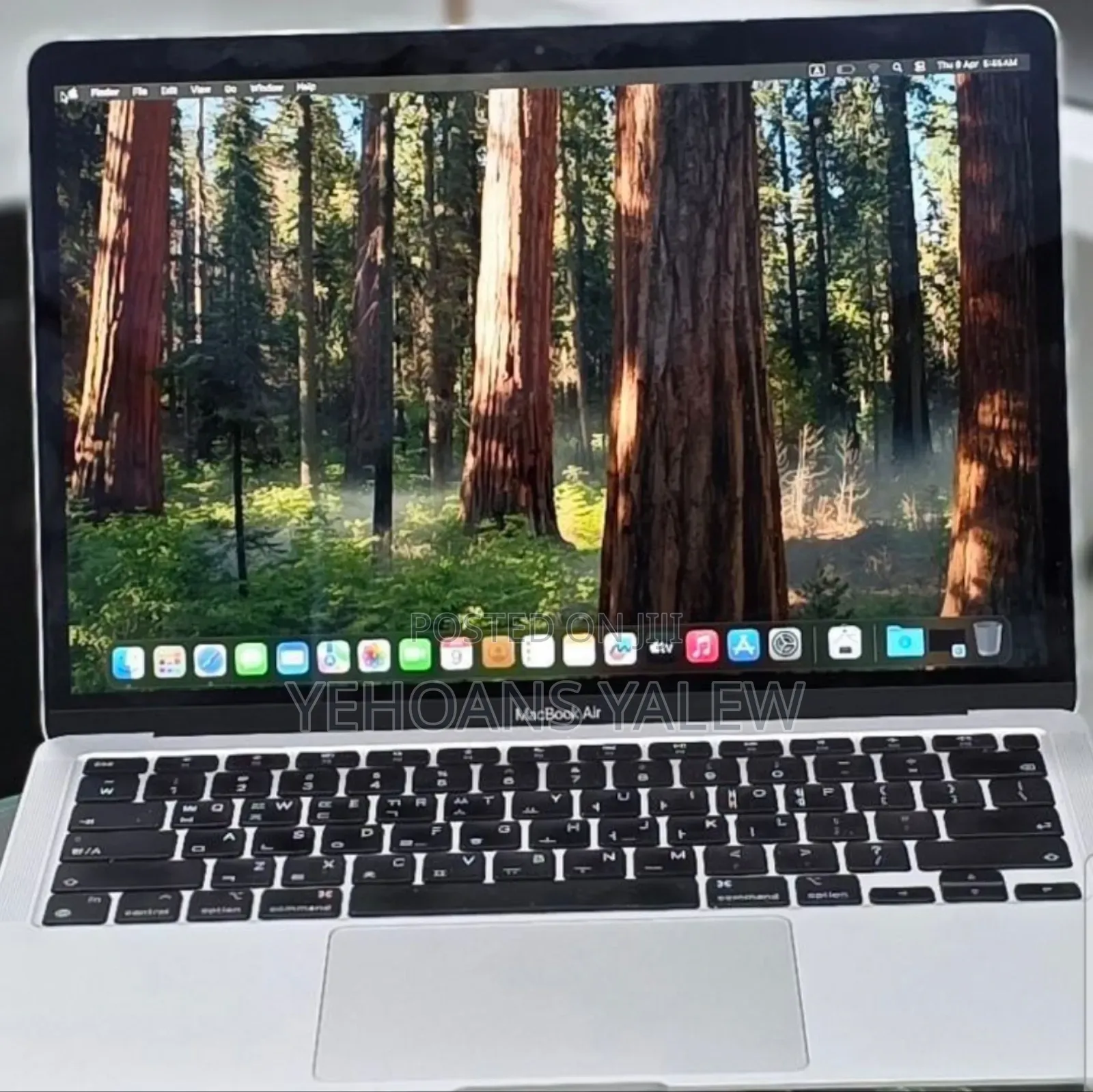 New Laptop Apple MacBook Air 2020 M1 8GB Apple M1 SSD 512GB
