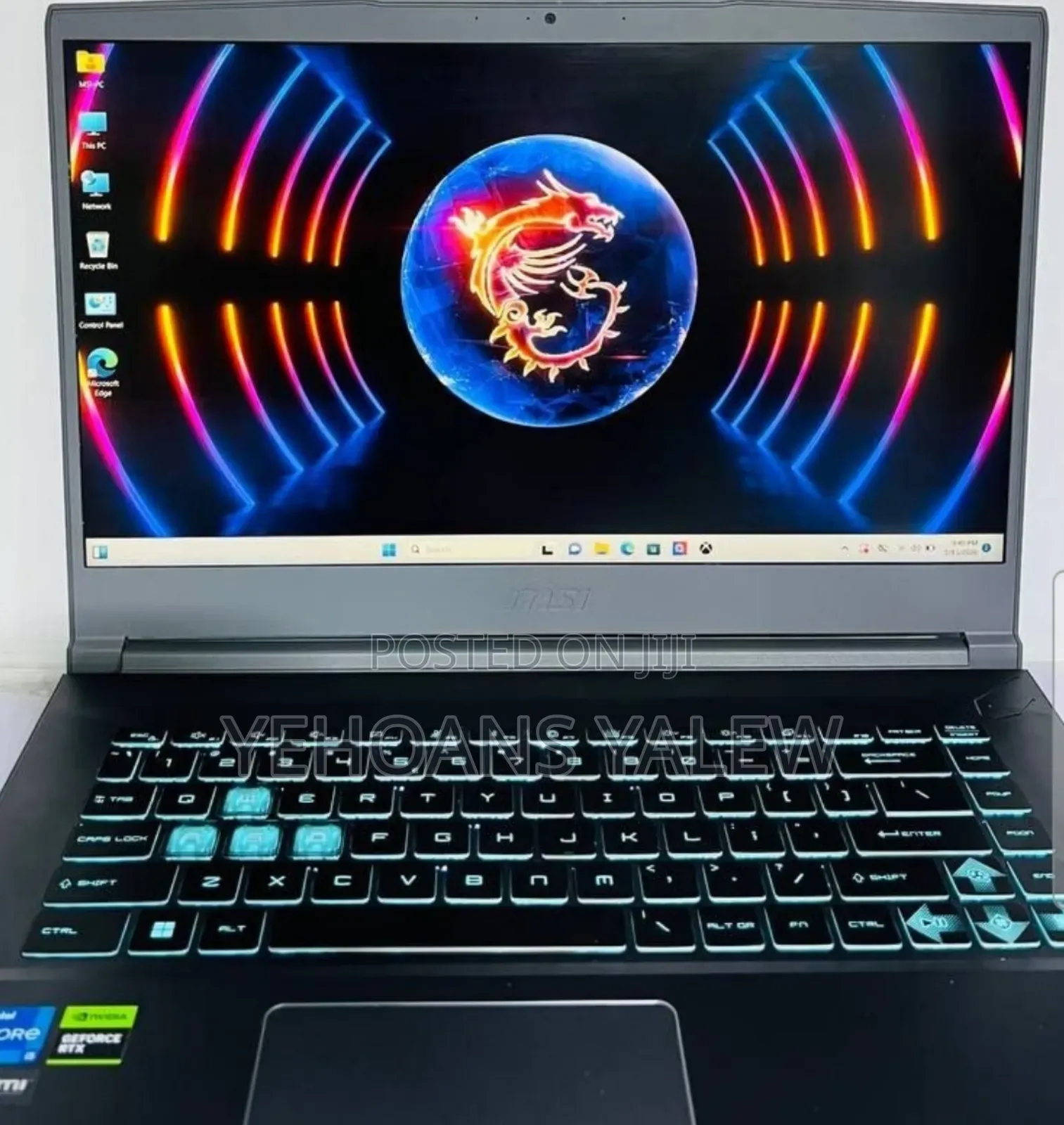 New Laptop MSI GF65 Thin 10UE 16GB Intel Core i5 SSD 512GB
