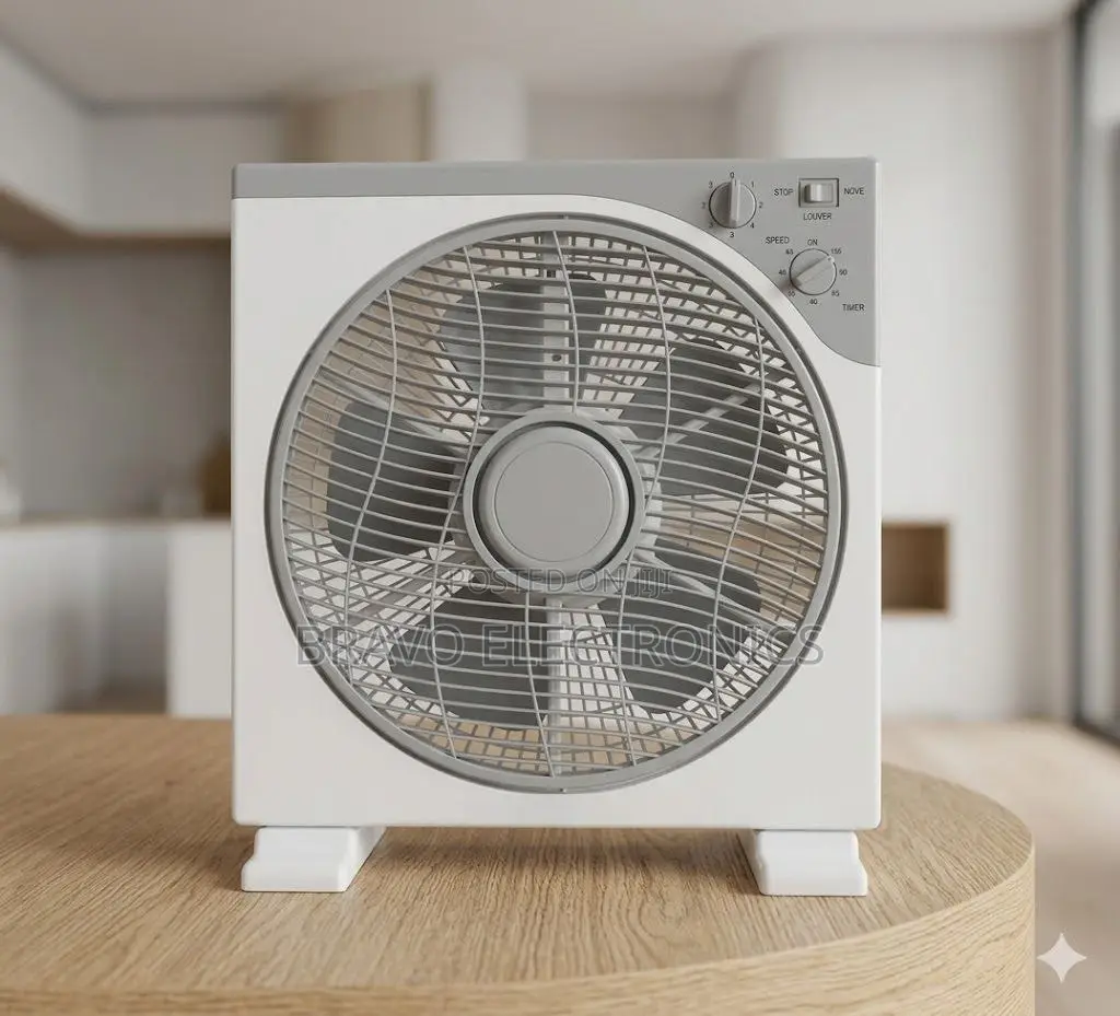 Crown Table Top Fan Box Fan Free Delivery