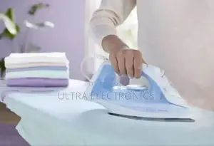 Philips Easyspeed Steam Iron in Blue and White