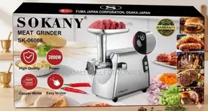 Sokany Meat Grinder – Powerful Grinding Made Easy!