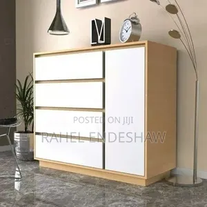 White Laminated MDF Drawer