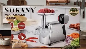 3800w Sokany Meat Grinder – Heavy-Duty Power for Perfect Grinding!