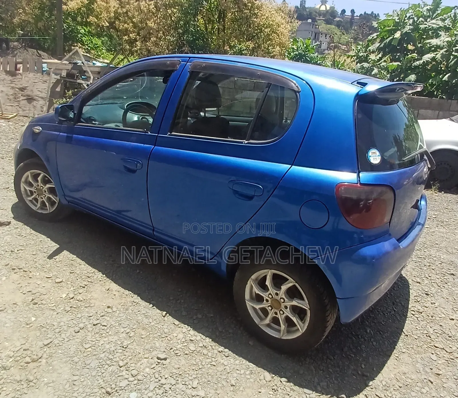 Toyota Vitz 2002 Blue