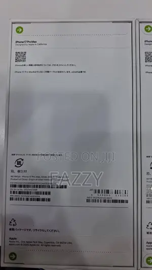 New Apple iPhone 17 Pro Max 256 GB Silver
