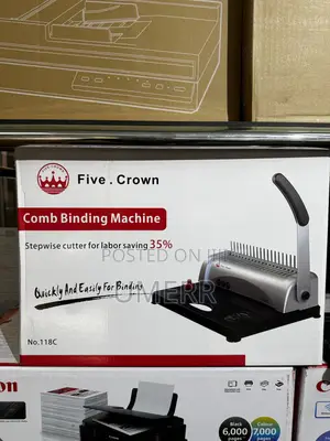Comb Binding Machine