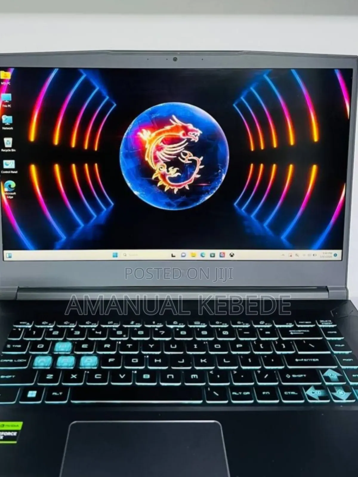 New Laptop MSI GF65 Thin 10UE 16GB Intel Core i5 SSD 512GB