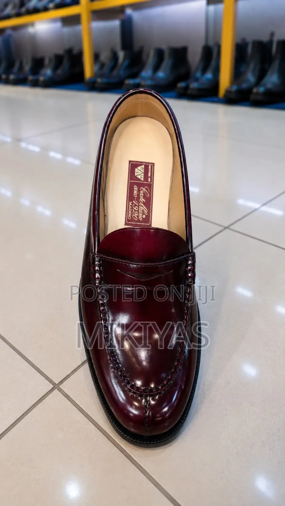 Castellon Mellano Leather Shoe ||የጣሊያን ቆዳ ጫማ