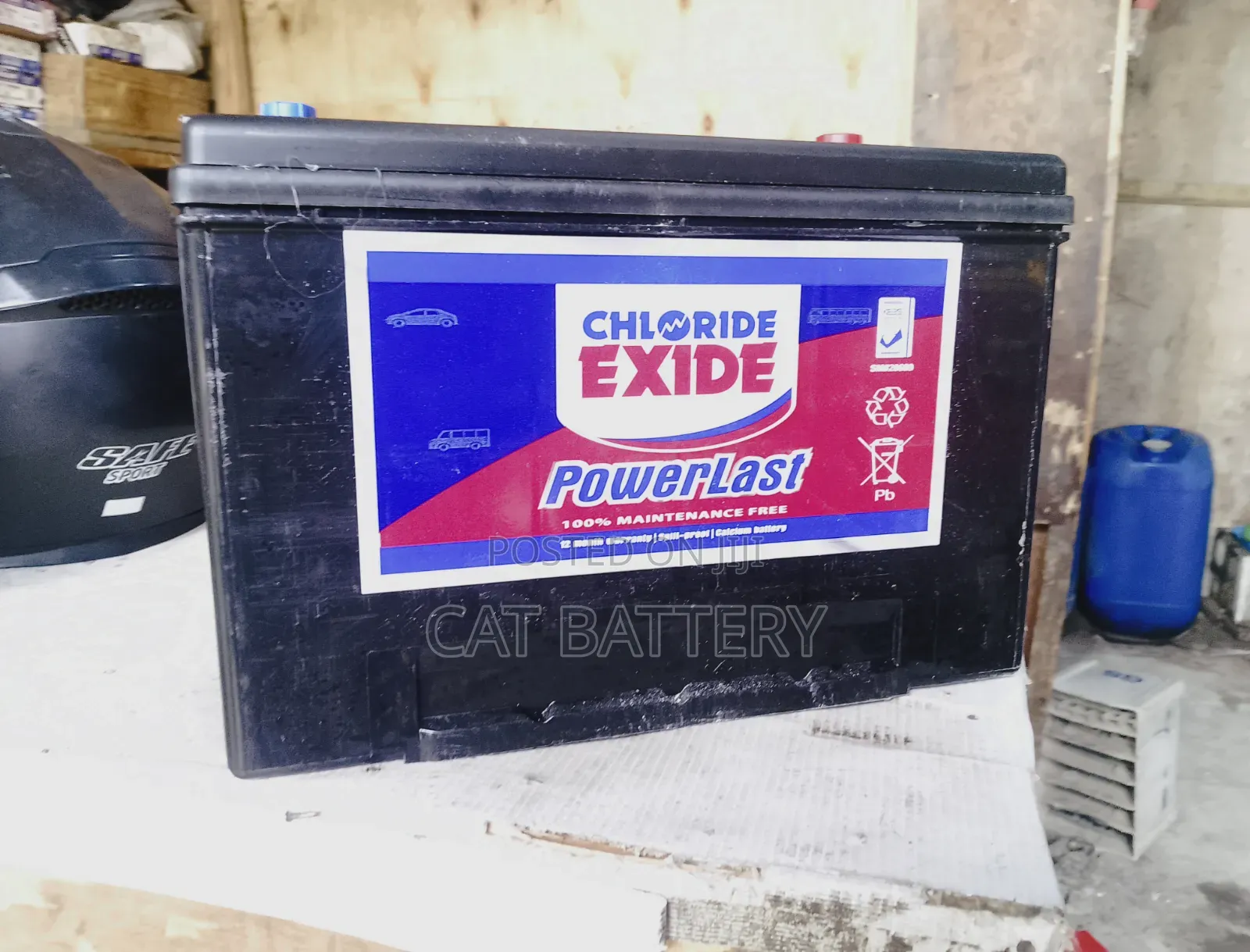 Chloride Exide Powerlast Car Battery - 12v 70ah N70 Mf