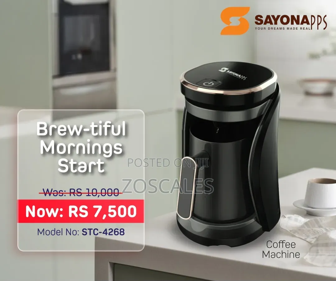 Sayona Turkish Coffee Maker