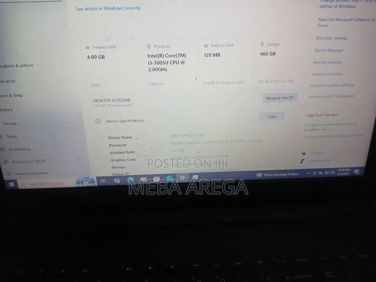 Laptop HP Stream Notebook 4GB Intel Core i3 HDD 500GB