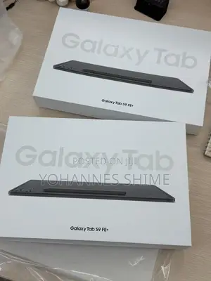 New Samsung Galaxy Tab S9 FE+ 128 GB Black