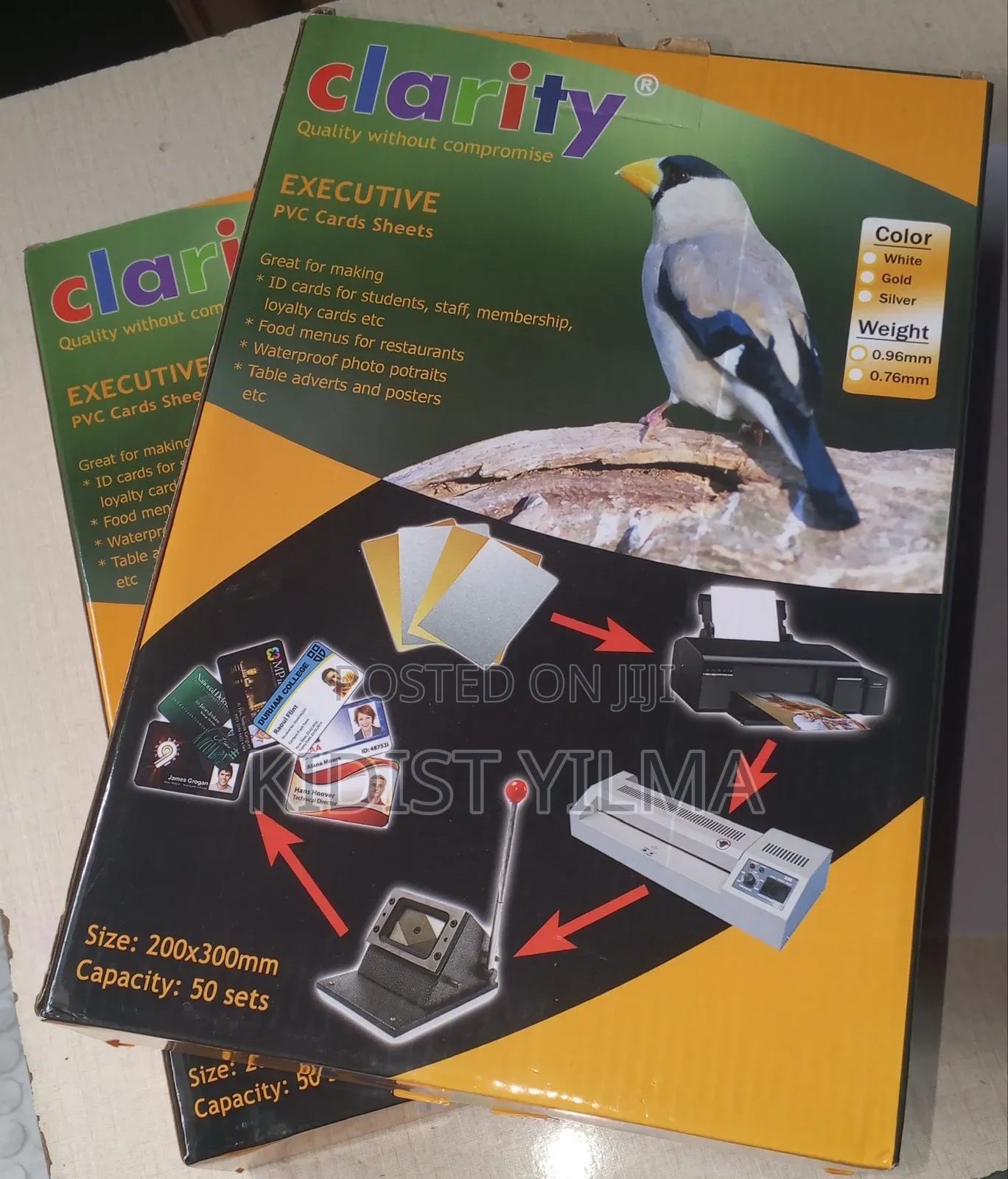 Clarity Executive PVC Card