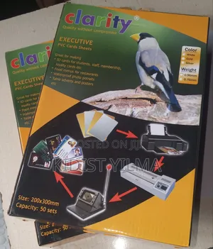 Clarity Executive PVC Card