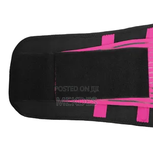 Adjustable Waist Trainer Women Body Shaper Fitness Belt Pink