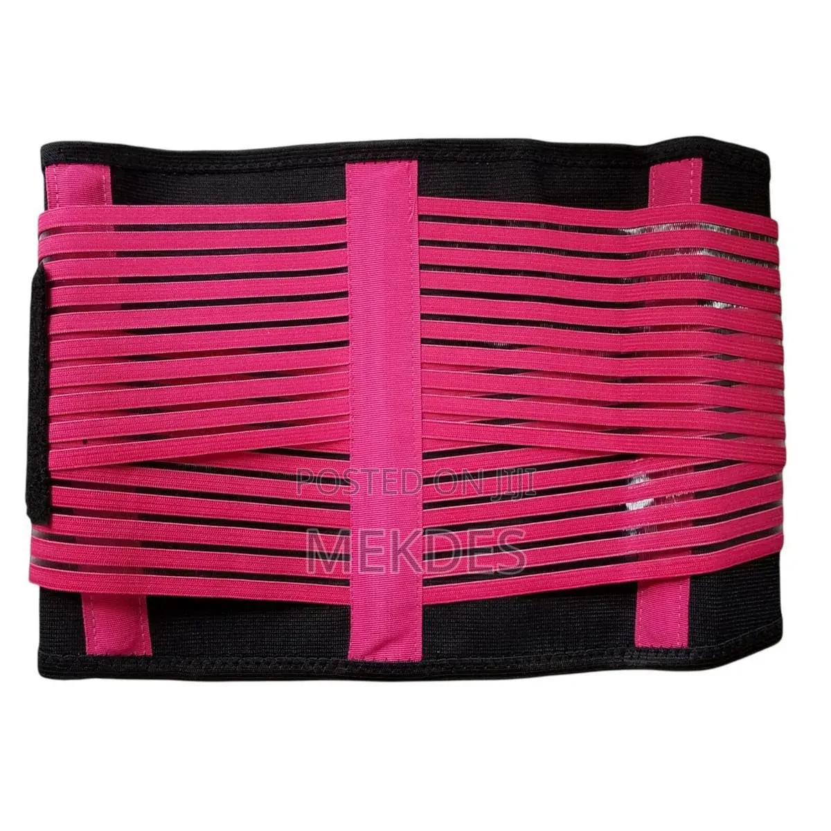Adjustable Waist Trainer Women Body Shaper Fitness Belt Pink