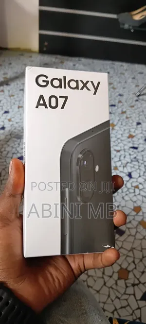 New Samsung Galaxy A07 128 GB Black