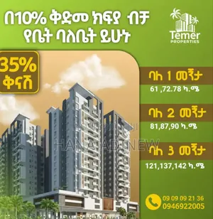 2bdrm Apartment in Hanna Properties, Nifas Silk-Lafto for sale