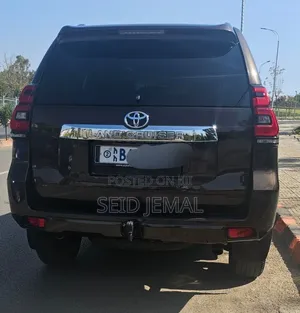Toyota Land Cruiser Prado 2019 Burgundy
