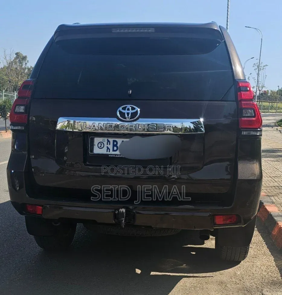 Toyota Land Cruiser Prado 2019 Burgundy
